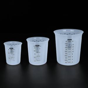 Silicone Measuring Cup for Cooking Silicone Flexible Melting Measure Cup for Butter, Chocolate, Water, 1/2 Cup&1 Cup&2 Cup (3 Pieces)
