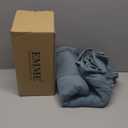 EMME Muslin Throw Blanket 100% Cotton Blankets for Couch Breathable Gauze All Season Soft and Lightweight Pre-Washed (Teal, 50"x70")