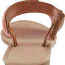 Carter's Unisex-Child Kaida Sandal (4 Toddler, Brown/Pink)