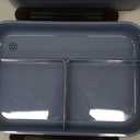 Electric Lunch Box Food Heater, New 100W Portable Food Warmer, Heated Lunch Box for Adults Car/Home with 1.8L Removable Stainless Steel Container, Christmas White Elephant Gifts, 12V/24V/110V/220V (Dark Blue)