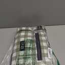 ZAZE Extra Large Picnic Outdoor Blanket, 80''x80'' Waterproof Foldable Blankets Gingham Picnic Mat for Beach, Camping Grass Lawn Park Accessories Cute Couple Gifts Ideas Wedding Registry(Green White)