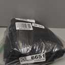 Deconovo Blackout Curtain Panel  Solid Grommet Top, Thermal Insulated & EnergySaving, MachineWashable Room Darkening Window Treatment for Bedroom & Living Room, 1 Panel, Black, 42W x 63L