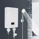 Kitchen Electric Hot Tankless Water Heater Bathroom Shower Instant Water Heater