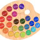 Feelings Palette  Couple Games for Date Night Ideas - Intimacy Relationship - Conversation Starters and Deep Connection Board Game - Question Card Games for 2 Players, Romantic Couple Gifts