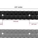 Bengor Picatinny Rail Mount for 10/22 with 11 Slots for Red DotsMounting, Scopes, Magnifiers
