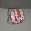 Halloween Costume Sets, Halloween Women Cosplay Red White Striped Shirt Beanie Cap Glasses Socks for Halloween Party (Medium)