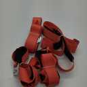 Ytonet Moving Straps, Lifting Straps for Move Furniture, 2-Person Shoulder Lifting and Moving System for Appliances, Mattresses, Heavy Objects up to 800lbs, Furniture Strap Round Sling, Orange