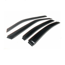 4pcs Sun Rain Vent Wind Deflector Guard Window Visor Right Passenger Side Adhesive Tape in Channel Not Outside Acrylic Blend Dark Smoke for Dodge for Charger 2006-2010 4pc WEF0760