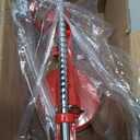 Apple Peeler Corer, Long lasting Chrome Cast Magnesium Alloy Apple Peeler Slicer Corer with Stainless Steel Blades and Powerful Suction Base for Apples and Potato(Red)