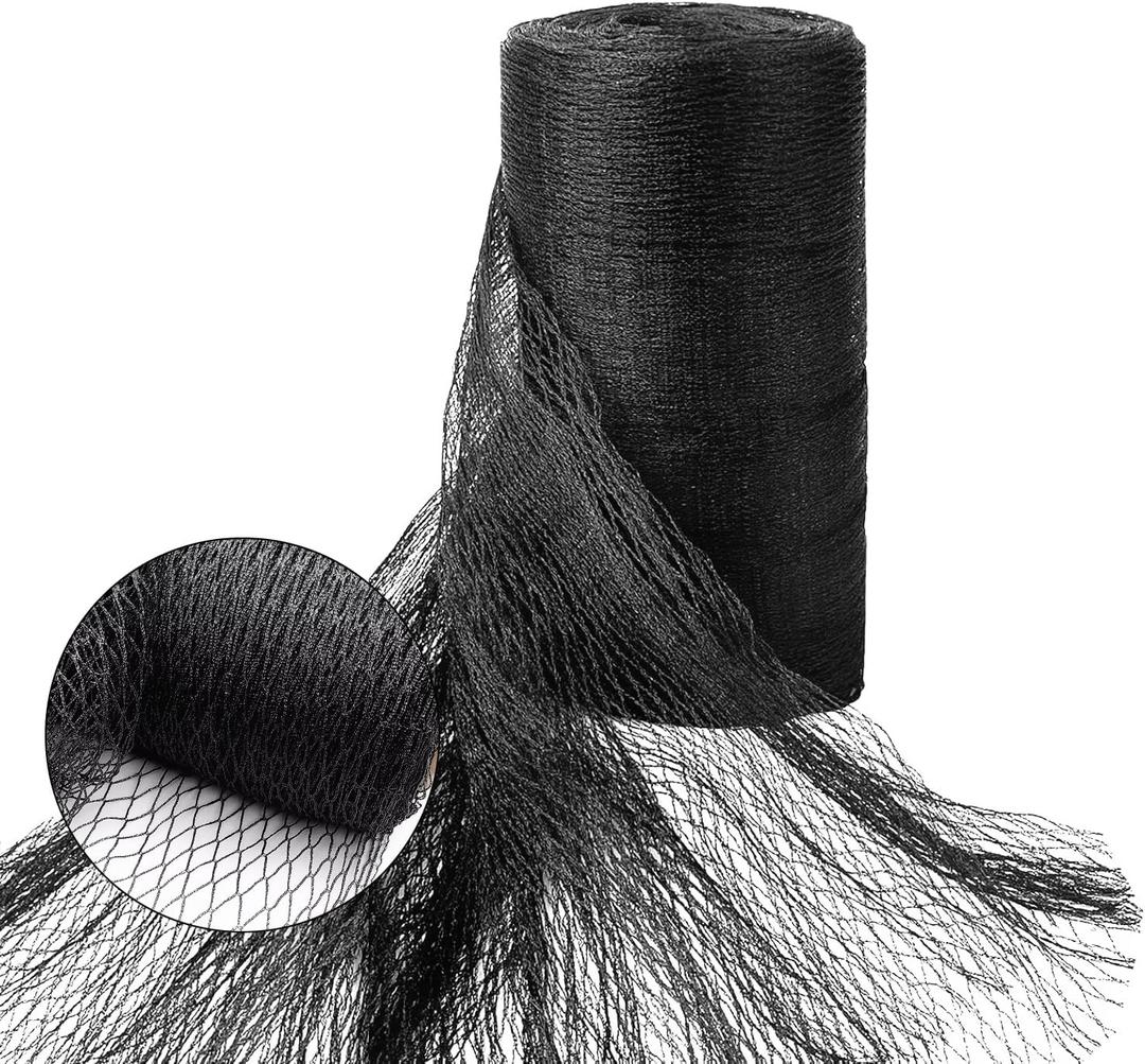 Bird Netting for Chicken Coop 25x50 Ft, 1" Mesh, Strong Woven Poultry Netting Roof Cover for Chicken Run, Heavy Duty Bird Net for Fruit Trees, Blueberry, Vegetables, Garden Protection