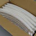 Blissun Christmas Tree Ring, 28.5" Plastic Christmas Tree Collar, Christmas Tree Skirt for Artificial Christmas Trees Decoration (Extra Large, White)