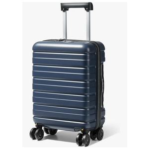 Lekesky 16 Inch Underseat Carry On Luggage Airline Approved, Hard Shell Suitcase with TSA Lock, Lightweight Spinner Wheels Durable ABS Compact Carry-On for Travel Weekend Trips Men Women, Blue