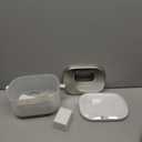 PETLIBRO Cat Water Fountain, Cat Fountain Indoor Stainless Steel Tray, 2.5L/84oz Wireless Pump Pet Water Fountain, Cat Water Dispenser with Two Flow Modes, Pet Fountain for Drinking Easy Clean (White)