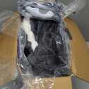 Westinghouse Electric Throw Blanket with Foot Pocket for Adults, Soft Flannel to Sherpa Heated Throw with 6 Heating Levels & 2-10 Hours Time Settings, Fast Heating & Machine Washable, 50x62, Charcoal