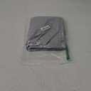 ROYALE LINENS 300 Thread Count 100% Long Staple Combed Cotton Fitted Sheet Full - Super Soft Deep Pocket Bottom Sheet - Fitted Sheets Only - Elastic Sheets (Full, Silver)