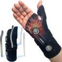 JUPITER Carpal Tunnel Wrist Brace with Thumb Support, Day & Night Thumb Spica Splint for Right Hand, Ideal for De Quervains Tenosynovitis, Tendonitis & Typing Pain Relief - Large/XLarge, Gray for Men & Women