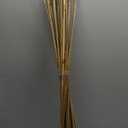 Plant Stakes,3FT Longer Sturdy Natural Bamboo Garden Stakes,GAGINANG 25Pcs Bamboo Sticks Trellis Support for Tomato, Vegetables Beans Trees Climbing Plants