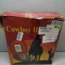 Hat Box for Travel-Crush Proof Hat Travel Case for Cowboy Hats Holder Storage Box Organizer Cap Carrier with Adjustable Carry Strap (01-Black Red)