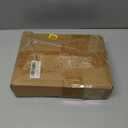 8 Pack - 8 Inch Black Hidden L Shelf Bracket (1/5 Inch Thicked) Iron Floating Shelf Brackets Rustic Industrial Metal Brackets for Shelf Support