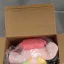 Holaxander Baby Elephant Musical Stuffed Animals Toy with LightUp Music & Crinkle Sound Paper,Infant Bilingual Early Learning Education Toys,Tummy Time Toys for 03612+ Months Boy Girl, Pink