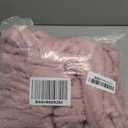 BEDELITE Fleece Throw Blanket for Couch - 300GSM Soft & Warm Fluffy Berry Purple Blanket, Decorative and Giftable Striped Blankets for Women, Men, 50"x60"