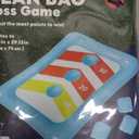 Floating Toss Game Inflatable Pool Ring Toss Game Floating Swimming Pool Ring Toy with 4pcs Water Bags Floating Cornhole Board Set for Multiplayer Water Pool Game Kid Adult