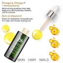 JSK Organic Castor Oil for Hair Growth, Eyelash Serum, USDA Certified Cold-Pressed Unrefined Hair Oil, 100% Pure Hexane-Free, 3.3 Oz Glass Bottle with Bonus Silk Hair Bonnet