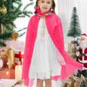 Princess Dress Up for Little Girls Birthday Gifts Costumes Cape Set with 9 Pieces Accessories (M)