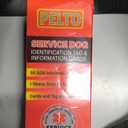 Service Dog Vest And Identification Kit Medium to Large Dog