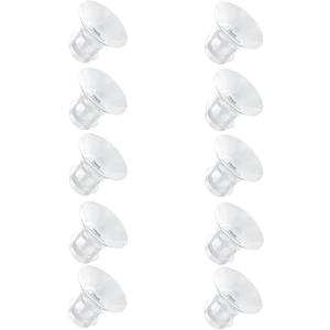 Flange Inserts 19mm for Medela,Spectra 24mm Shields/Flanges,Compatible with Momcozy S12 Pro/S9 Pro/S9/S12 Wearable Breast Pump,Reduce 24mm Nipple Tunnel Down to 19mm,10PCS