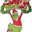 Merry Grinchmas Wreath Sign