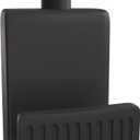 Matte Ceramic Dish Soap Dispenser and Sponge Holder, Black, 4 x 7.8 Inch