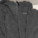 MoFiz Women's Long Fleece Zip Up Hoodies Long Sleeve Full Zip Soft Warm Polar Fleece Jacket Coat with Pocket for Fall Winter Navy Blue S