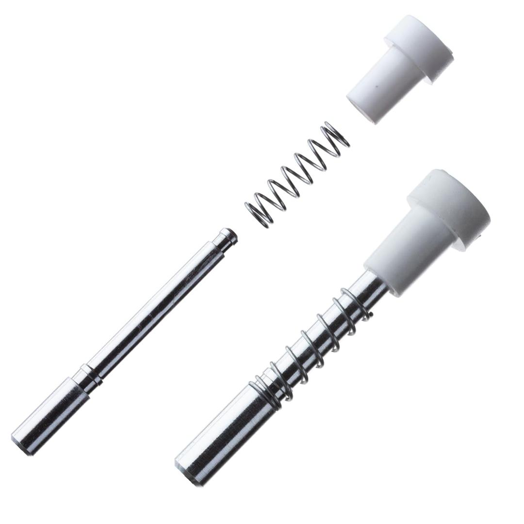 25 Pack - American Made Window Screen Clips  Aluminum Replacement Spring Plunger Pins, Frame Latch Lock Bolts, Pull Pin Fastener Parts, Secure Window Screens