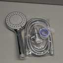 FASDUNT Shower Head with Handheld, High Pressure Handheld Shower Head with 80" Extra Long Stainless Steel Hose & Adjustable Bracket, Showerhead with ON/OFF Switch for Pets Bath (Premium Chrome)