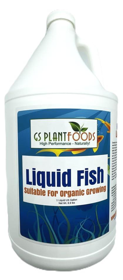 Organic Hydrolyzed Liquid Fish Fertilizer by GS Plant Foods (1 Gallon) Organic Hydrolyzed Liquid Fish Fertilizer by GS Plant Foods (1 Gallon)