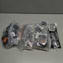 CSNRHG Mechanical Skull Building Block Set 3D Poseable Model with Mandibular Teeth Bite Drive can be driven by hand or motor for STEM Toys for Kids & Adults Perfect for Horror Fans & Gothic Room Decor