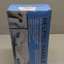 Shower Handle 2 Packs Grab Bars for Bathtubs & Showers, 12 inch Grab Bars for Bathroom with Strong Hold Suction Cup, Balance Bar Safety Hand Rail for Injury, Senior, Elderly Grey (Gray)