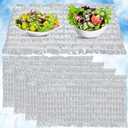 Reallnaive Reusable Freezable Ice Mat Sheets for Coolers Flexible Ice Packs for Food Trays, Cheese Boards, Deli Meats, Veggie Plates, Sushi, Party Platters