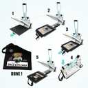 BetterSub Heat Press 15x15 inch Digital Heat Press Machine, Slide Out Industrial Quality T-Shirt Heat Transfer Machine Teal