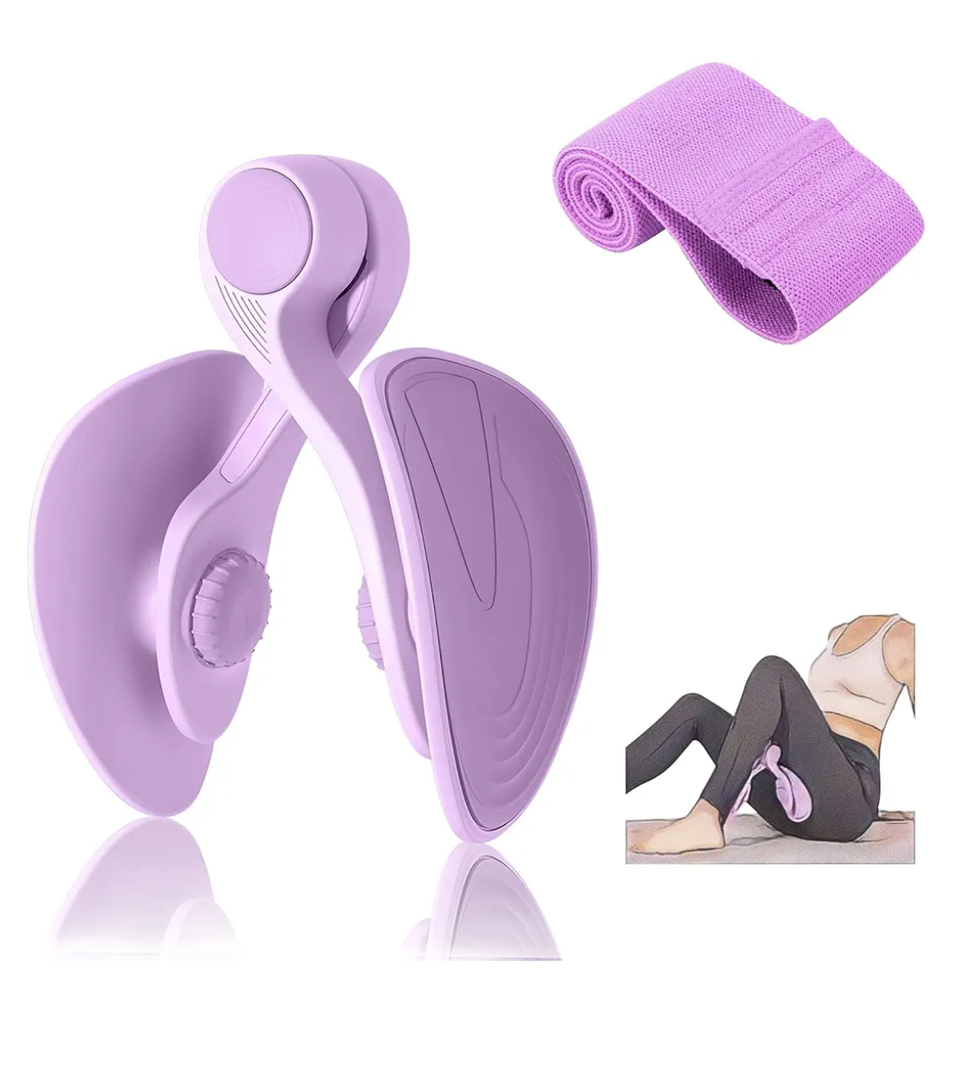 Thigh Exerciser Kegel Exerciser, Pelvic Floor Trainer, Kegel Trainer for Postpartum Rehabilitation, Trimmer Inner Thigh, Thigh Toner Workout,
