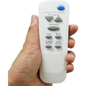 Replacement Remote Compatible for GE Air Conditioner Remote Control 6711A20089B 6711A20093L AGQ14AH AGQ14AHG1 AGQ18DH AGQ18DHG1 AGQ24DH AGQ24DHM1 AGM24DH AGM24DHM1 AGM24DJ AGM24DJM1