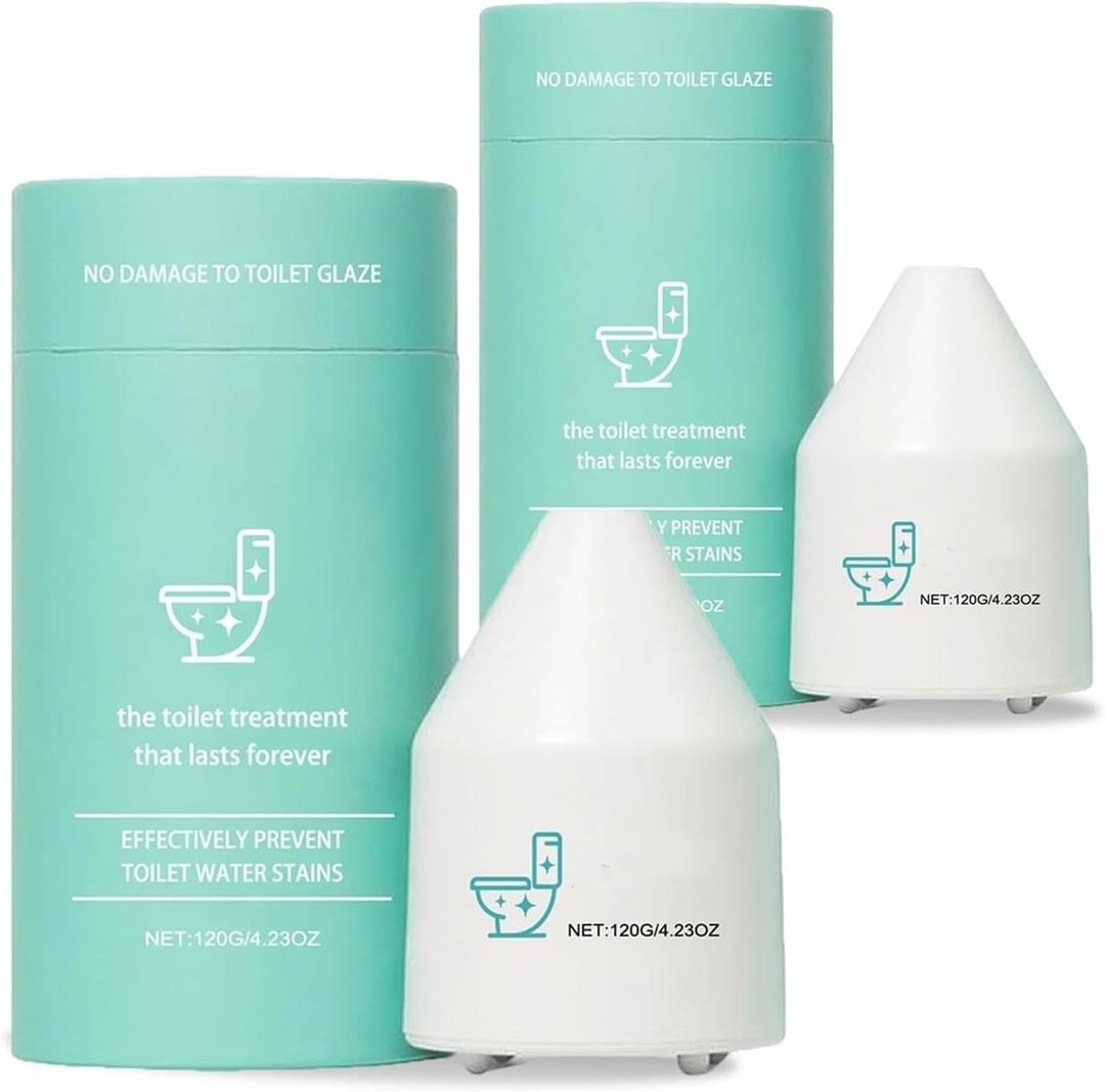 2025 Toilet Cleaner Automatic Long-lasting Cleaner Highly Effective and Practical Long-lasting Fragrance (2 pieces)(A)