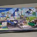 LEGO City Police Station with Van, Garbage Truck & Helicopter Toy 60316, Gifts for 6 Plus Year Old Kids, Boys & Girls with 5 Minifigures and Dog Toy