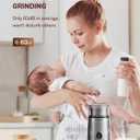 SHARDOR Electric Super Silent Blade Coffee Grinder, Timed Grind Control Rotary Knob, Adjustable Coarse to Fine for Coffee Beans, Spices & Herbs, with 1 Removable Stainless Steel Bowl, Sliver
