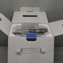 Karaoke Machine, Portable Bluetooth Karaoke Speaker with 2 Wireless Microphones, PA System for Adults Kids with LED Lights & Echo Adjustment, Supports TWS/TF/USB/AUX for Home Party (T03-2 MICS)