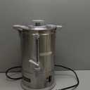 SYBO Commercial Grade Stainless Steel Percolate Coffee Maker Hot Water Urn for Catering, 50-Cup 8 L, Grey