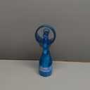 O2COOL Deluxe Handheld Battery Powered Water Misting Fan (Light Blue) (Single)