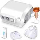 ebulizer Machine for Adults and Kids, Portable Nebulizer for Breathing Problems, Ultrasonic Nebulizers Personal Steam Inhaler with 1 Set Accessory for Home and Travel Use