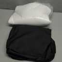 Breast Pillow for Sleeping, Bolster T-Wedge Cushion Massage for Bust Sizes(AA-D), Comfort Bolster Wedge, Chest Massage Table Prone Pillow for SPA (Black)